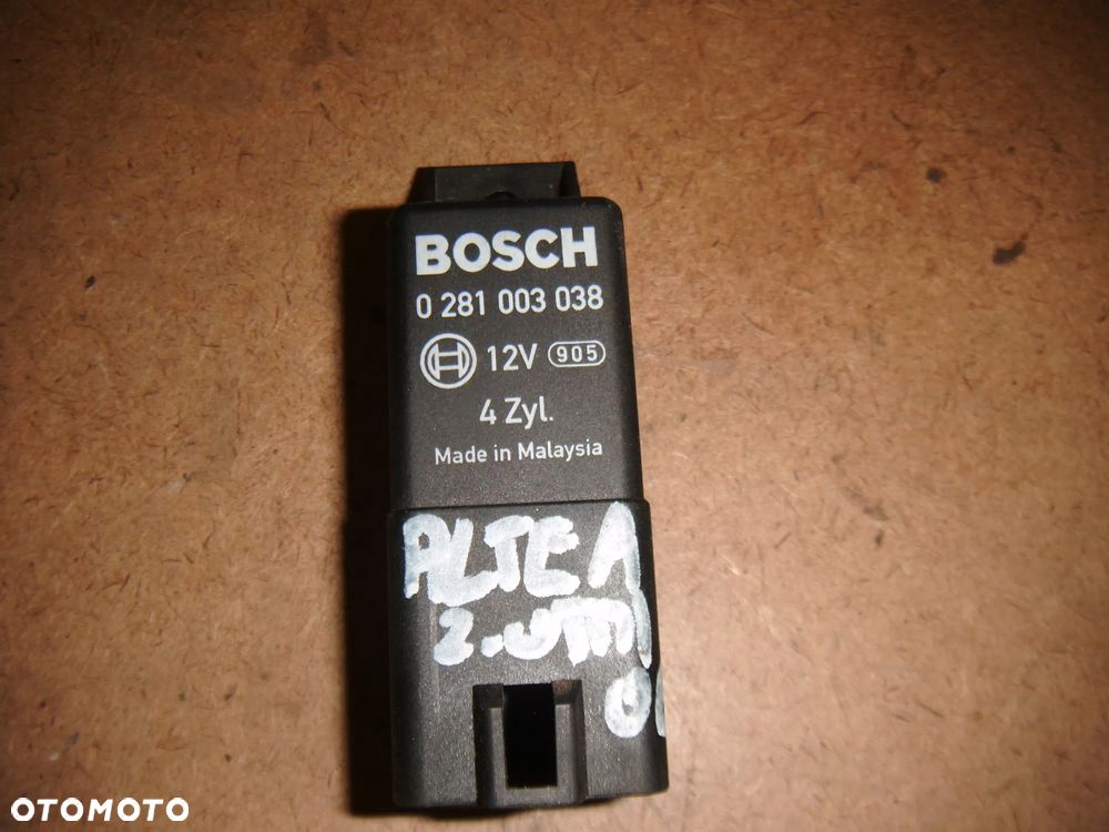 seat altea 06r 2.0 tdi przekaźnik świec żarowych 0281003038 - 1