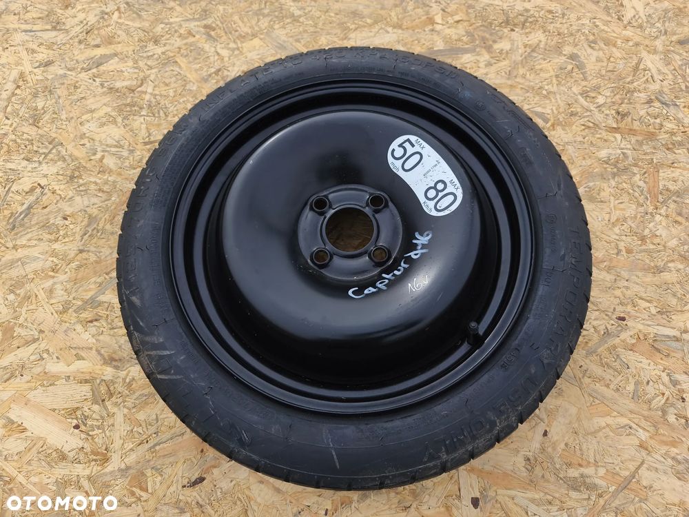 KOŁO DOJAZDOWE ZAPASOWE 125/70R16 4X100 RENAULT CAPTUR DACIA - 1