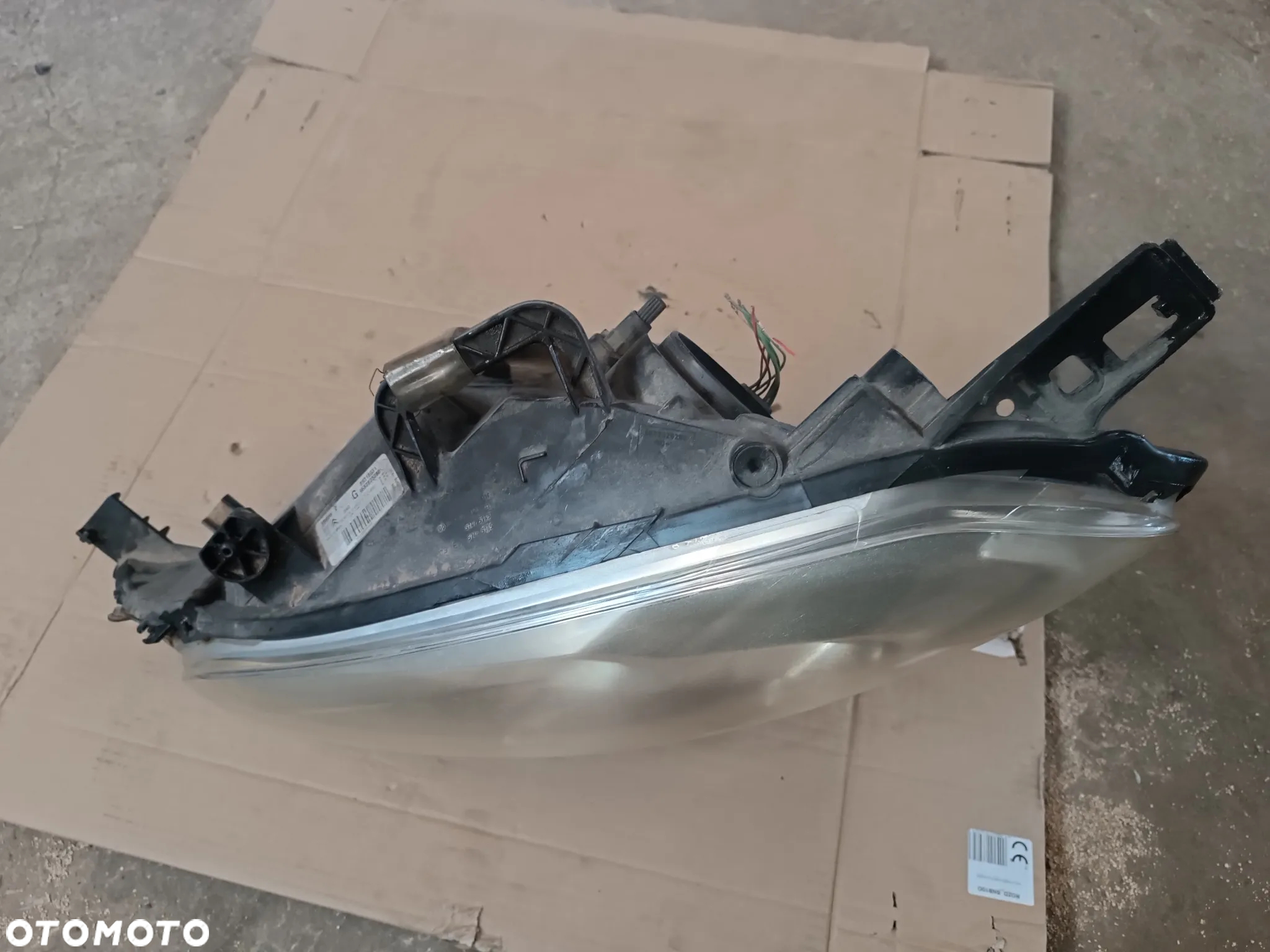 LAMPA PRZÓD PRZEDNIA LEWA PEUGEOT PARNER II LIFT - 3