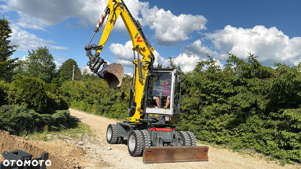 Wacker Neuson Koparka Kołowa 6 TON Wacker NEUSON 6503 -2 Pług Ramię Long 3 Łamane POWERTILT Lenhoff Klimatyzacja łyżki przedsiębierne MS03 6503 ew65 wiertnica  Takeuchi TB175W Yanmar B75W widły grabie - 23