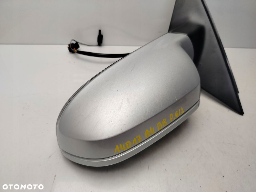 audi a4 b8 8 pin 6+2 07r- lusterko lewe zewnętrzne lx7w - 7