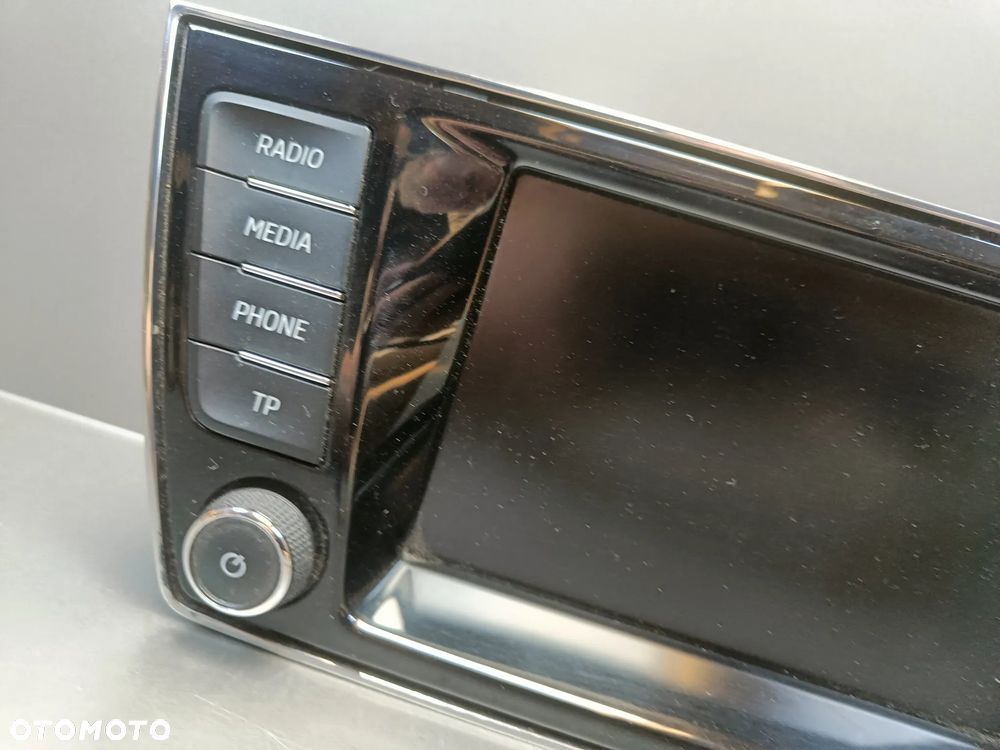 Radio Skoda Fabia 3 III Wyświetlacz Ekran 6V0919604 - 3