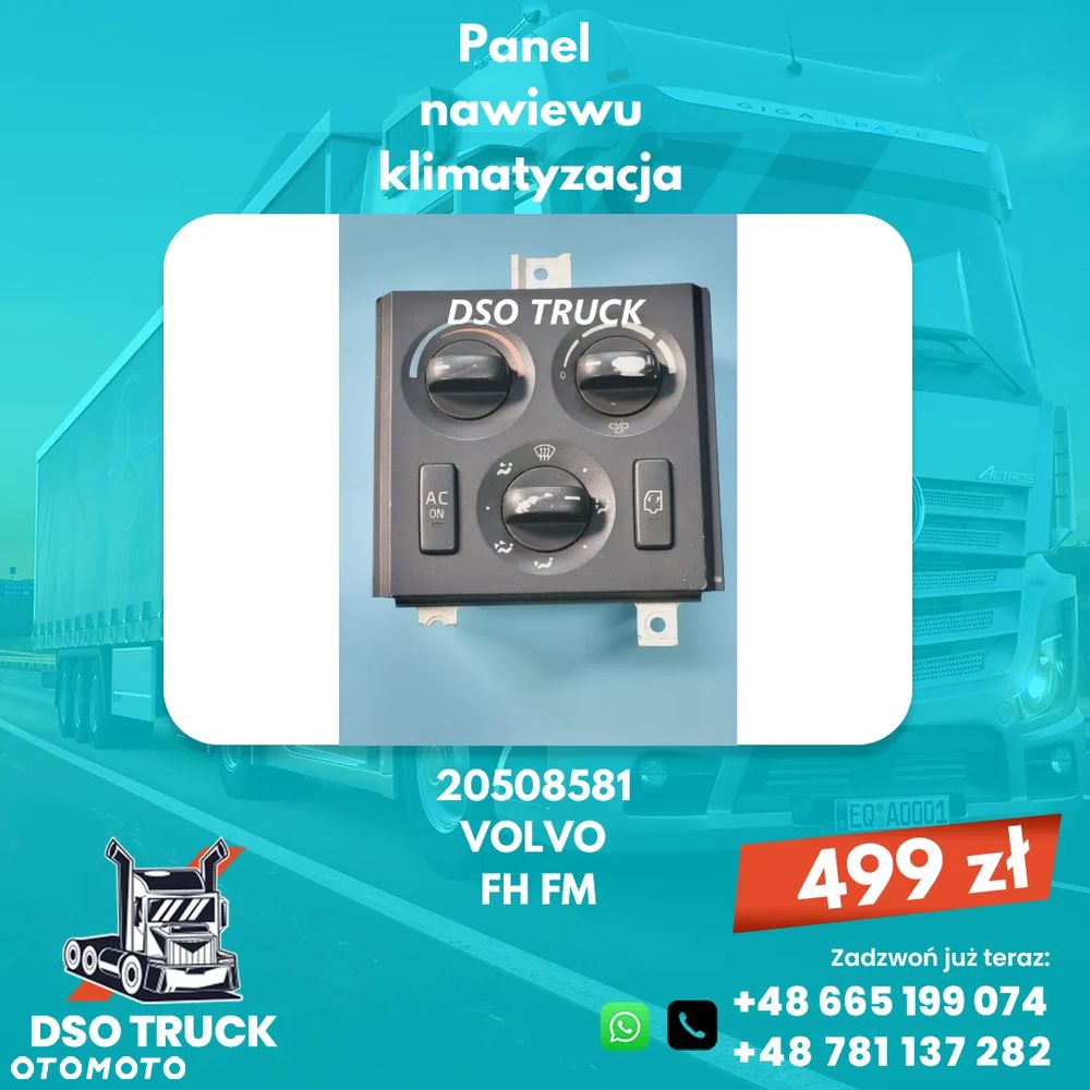 Panel nawiewu klimatyzacja 20508581 VOLVO FH FM - 1