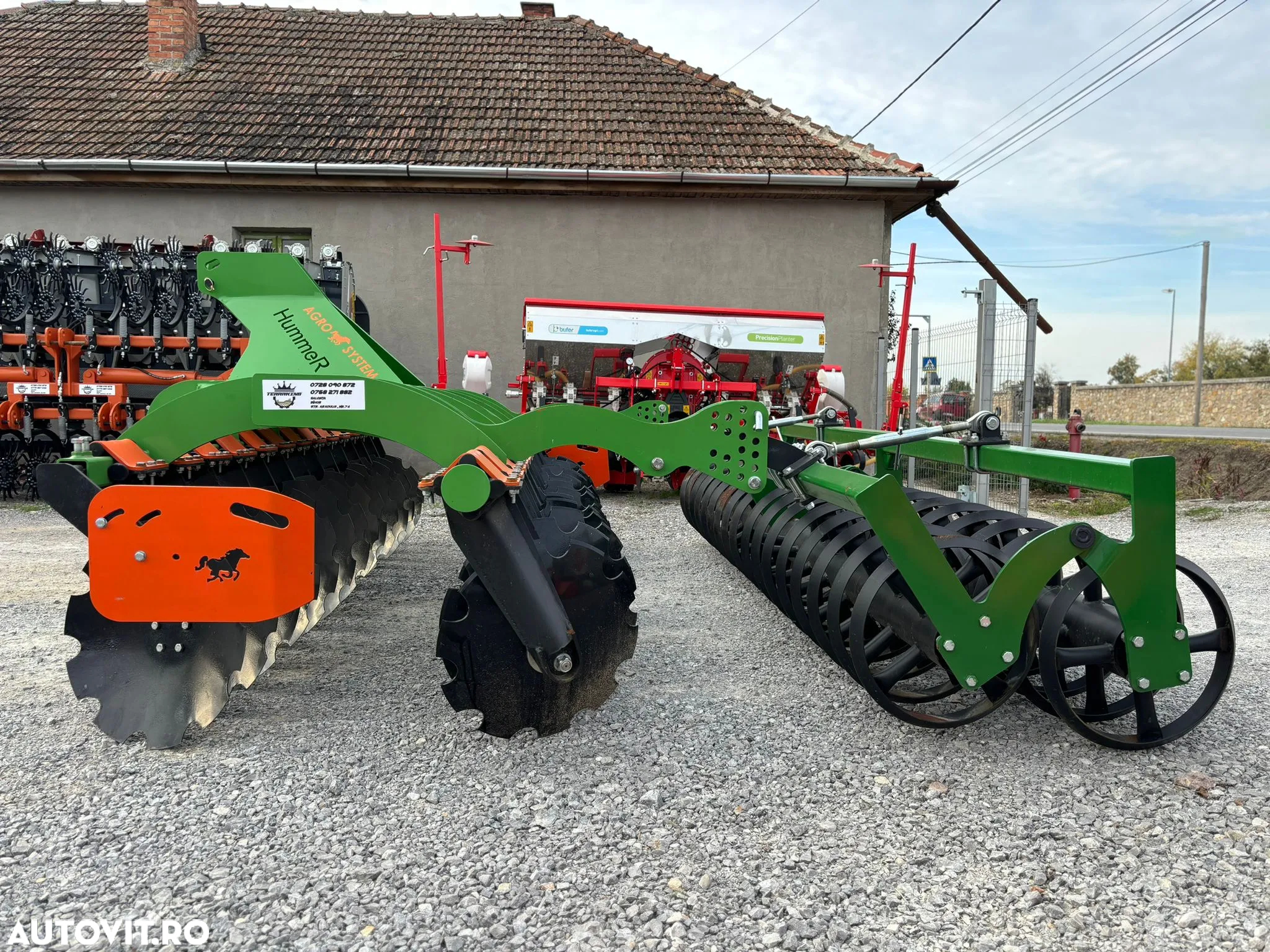 Terraking TerraDISC Hummer cu tavalug dublu vinclu/Profil-U/Profil-T - 10