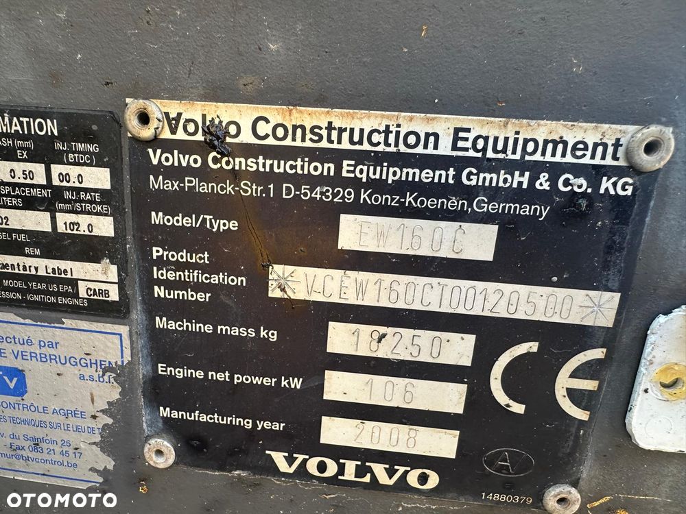 Volvo EW160C - 3