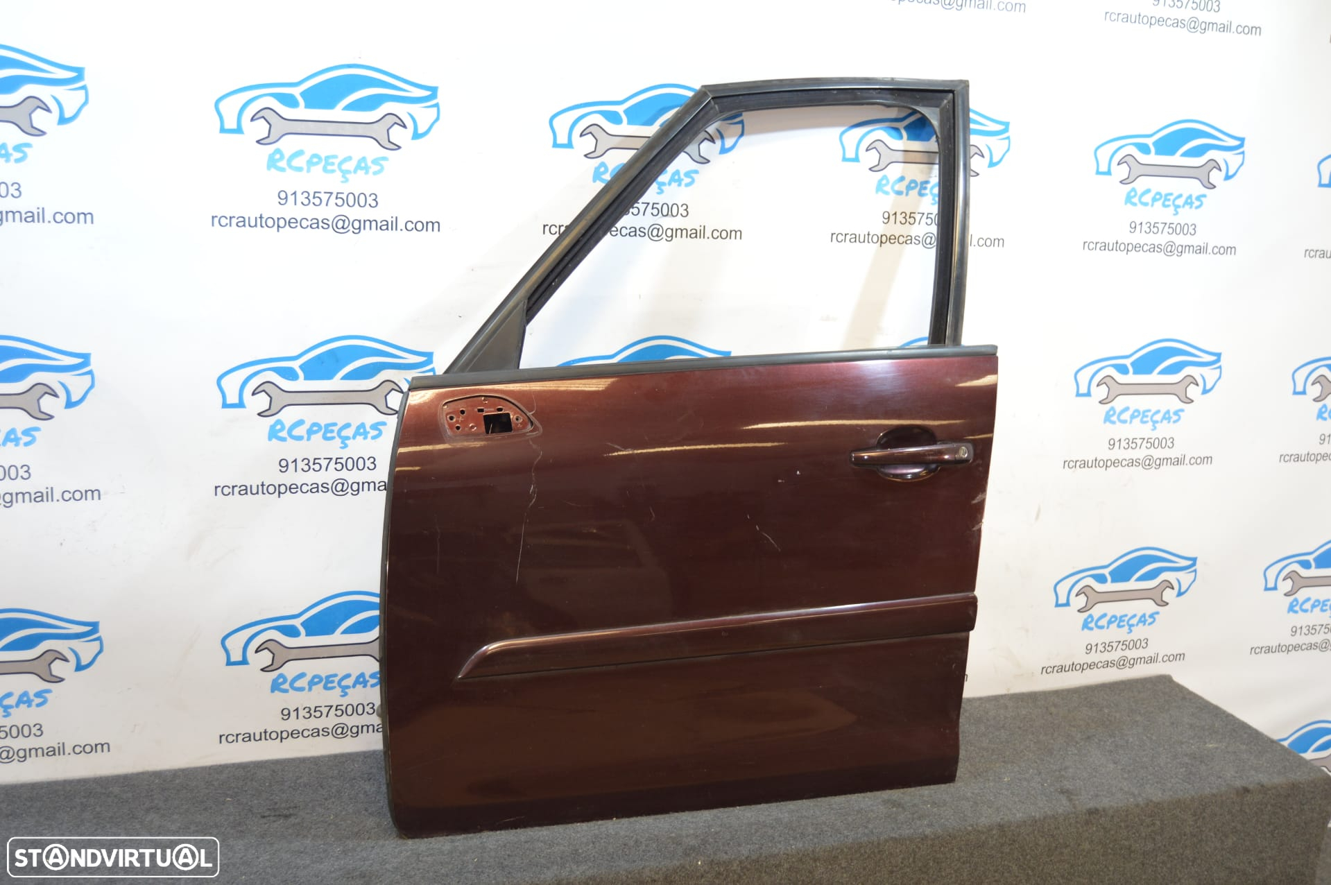 PORTA PORTAS FRENTE FRONTAL ESQUERDA CITROEN C4 GRAND PICASSO I 1 MK1 UA C4 PICASSO UD 9002Z9 FECHO ELEVADOR MOTOR PUXADOR VIDRO RETROVISOR RETROVISORES - 3