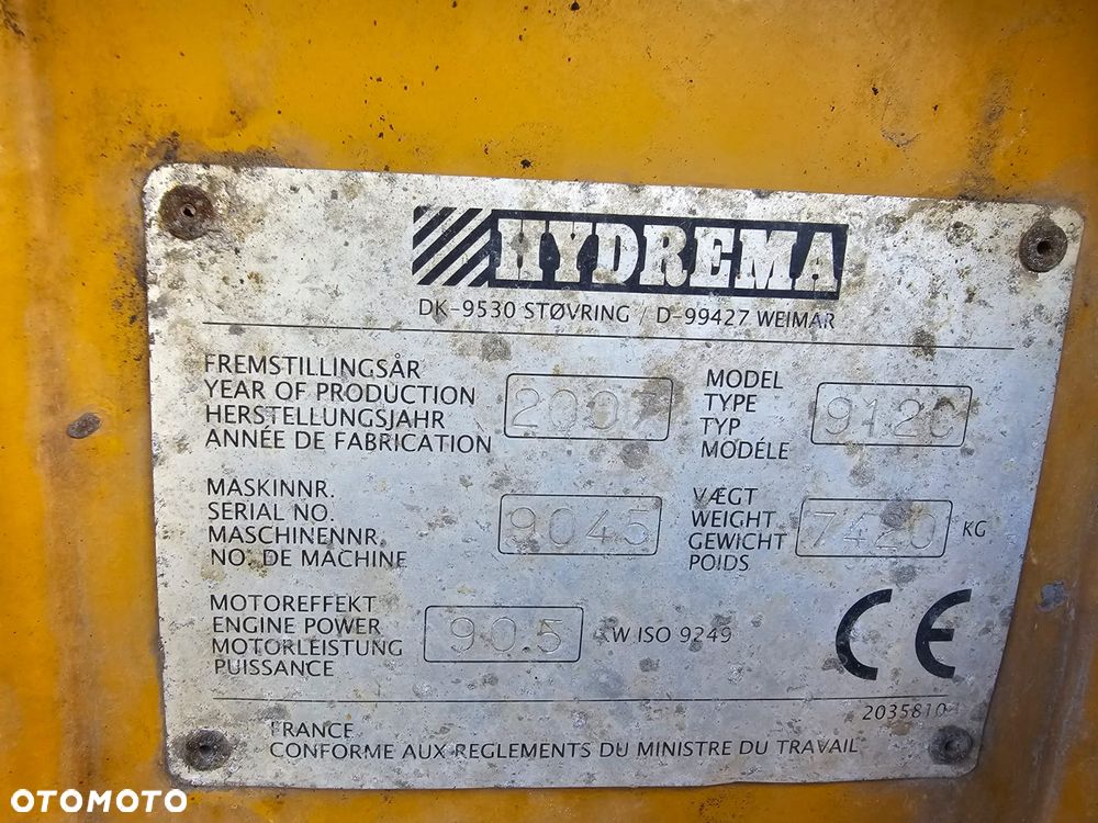 Hydrema 912 C 912 912D - 26