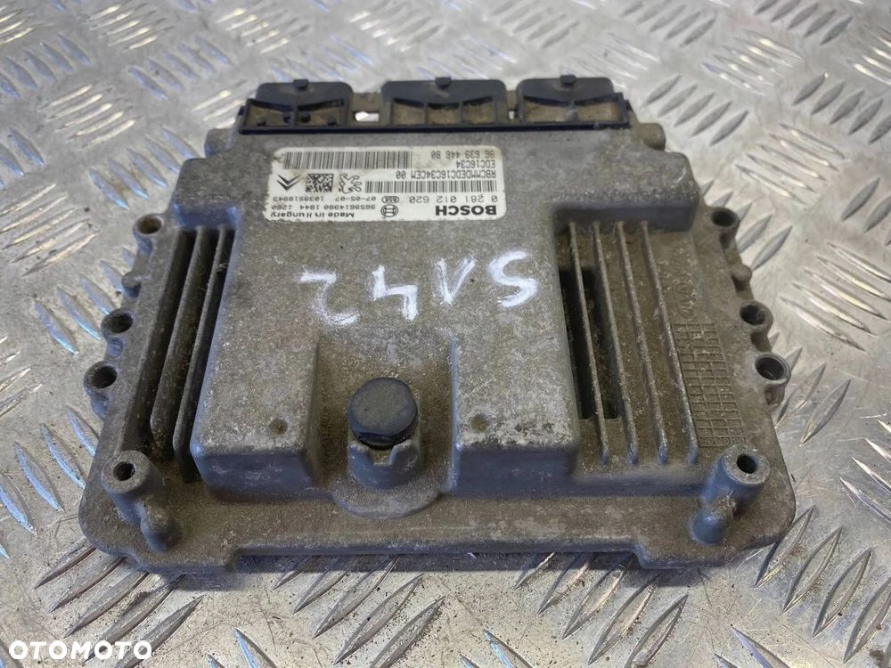STEROWNIK KOMPUTER SILNIKA MODUŁ PEUGEOT CITROEN BERLINGO 9659614980 - 4