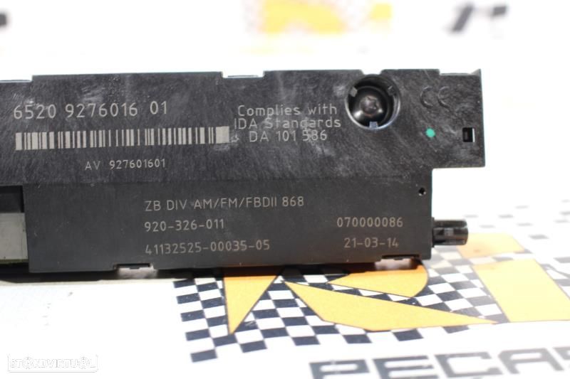 Amplificador Antena Bmw 5 Touring (F11)  65209276016 / 9 276 016 / 927 - 3