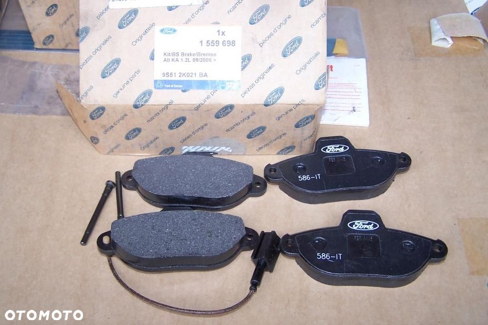 Klocki hamulcowe przednie Ford Ka - 1