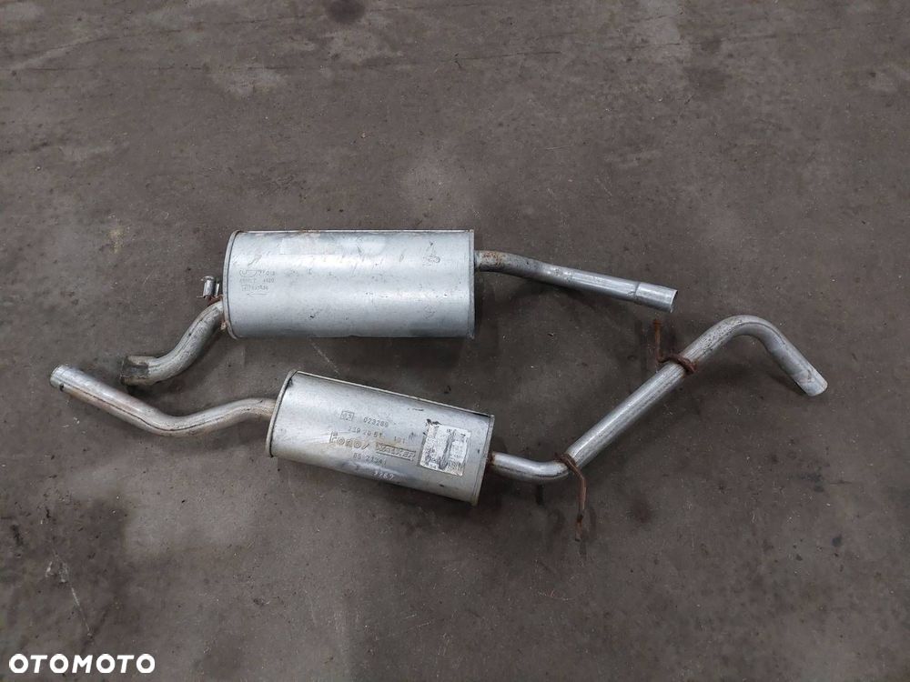 TŁUMIK WYDECH ŚRODKOWY + KOŃCOWY SKODA FELICIA I 1.6 8V - 4