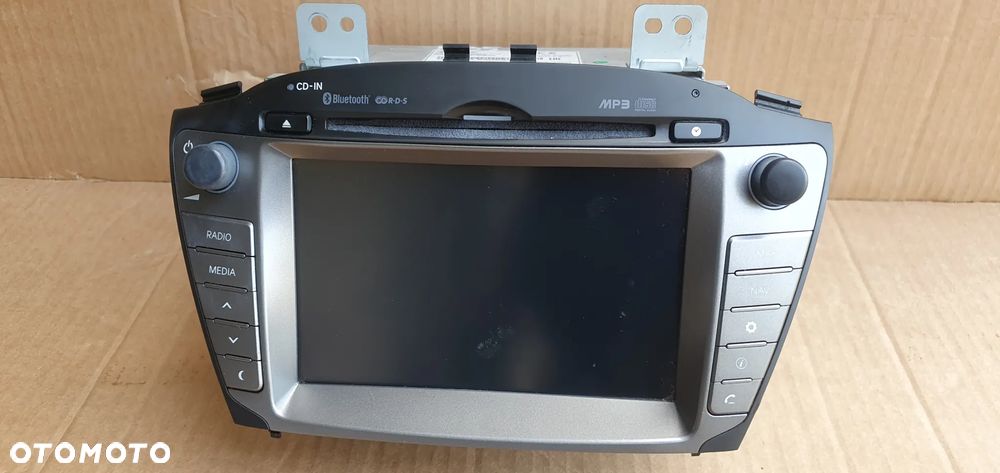 Radio radioodtwarzacz CD Navi Nawigacja Hyundai ix35 96560-2Y600TJN - 1