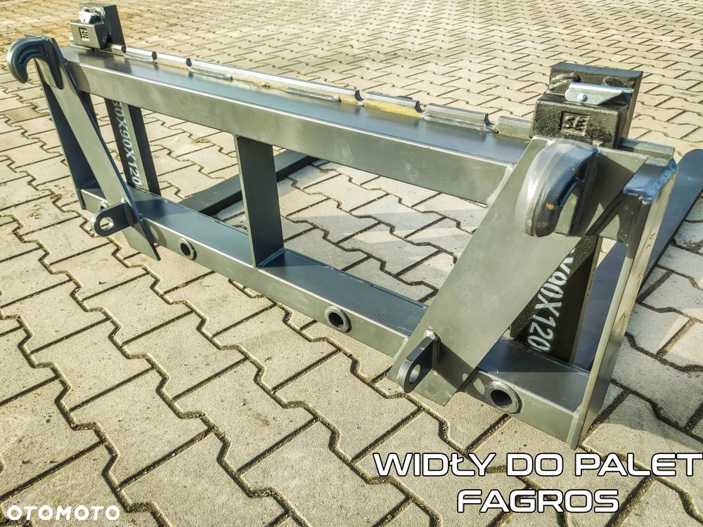 Widły do palet Paleciak 2t tur SMS EURORAMKA mailleux faucheux ładowacz czołowy - 8