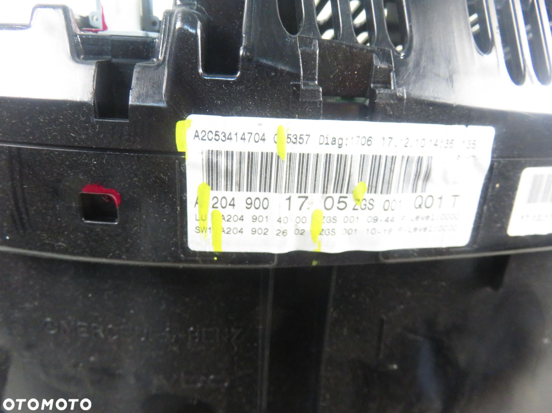 LICZNIK MERCEDES S204 200 CDI 2049001705 2049014000 2049022602 - 6