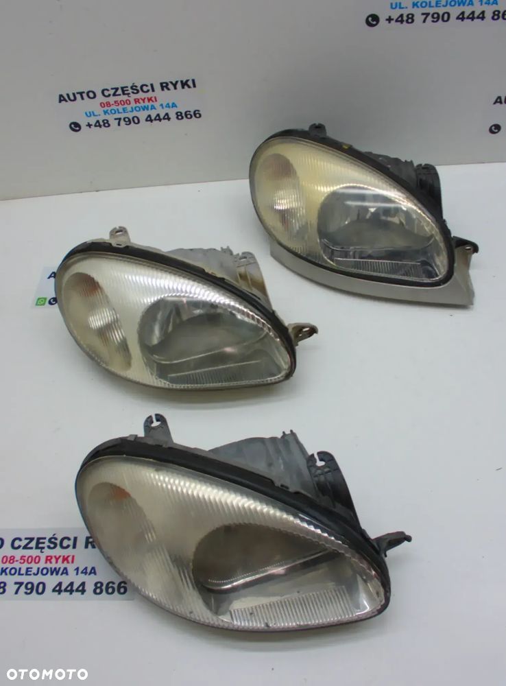 Daewoo Lanos Lampa Lampy przód lewa prawa strona EU - 6
