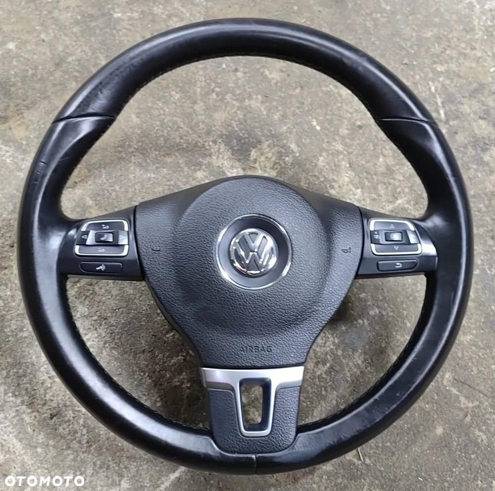 Kierownica Multifunkcyjna Z Poduszką AIRBAG VOLKSWAGEN T5 Passat Golf itd. - 1