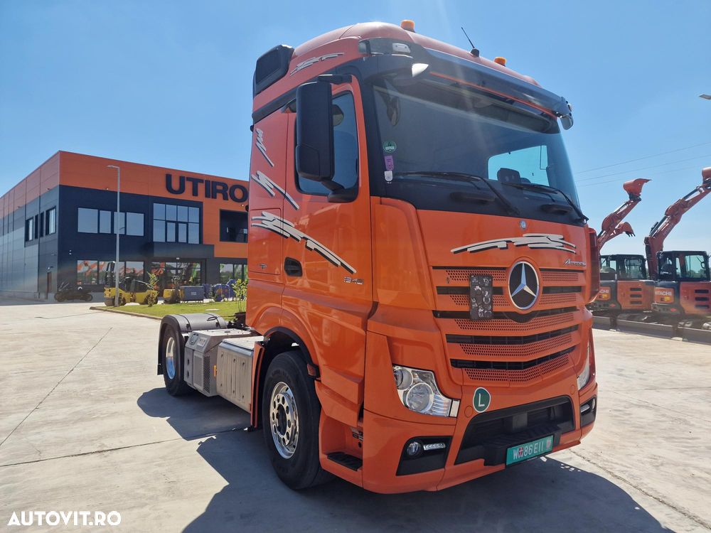 Mercedes-Benz 18.45, OMPRESOR GHH 700, 450 CP euro 6,  464.399km, 2018, Cabina lata si inalta, jante aluminiu, anvelope 90% ok, Cutie AUTOMATA+INTARDER, posibilitate leasing, rulata doar in Austria, STARE FOARTE BUNA-PROMOTIE 41.900 EUR+Tva - 1