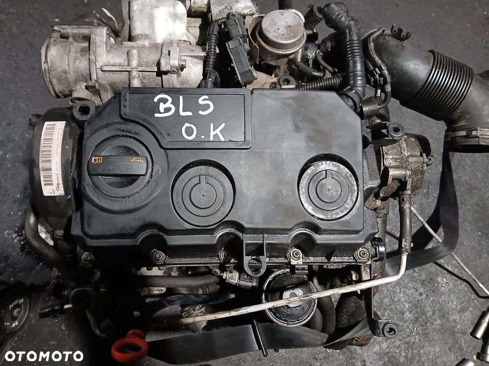 Silnik BLS 1.9 TDI Golf Skoda Caddy Audi kompletny z osprzętem