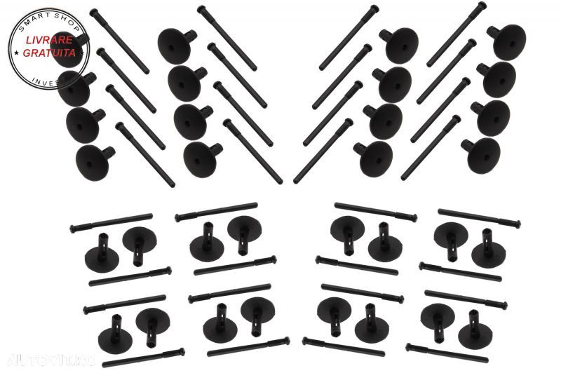 Prelungiri Aripi Extensii Aripi cu Set 32 Piese Clipsuri BMW X5 F15 (2014-2018) M-- livrare gratuita - 9