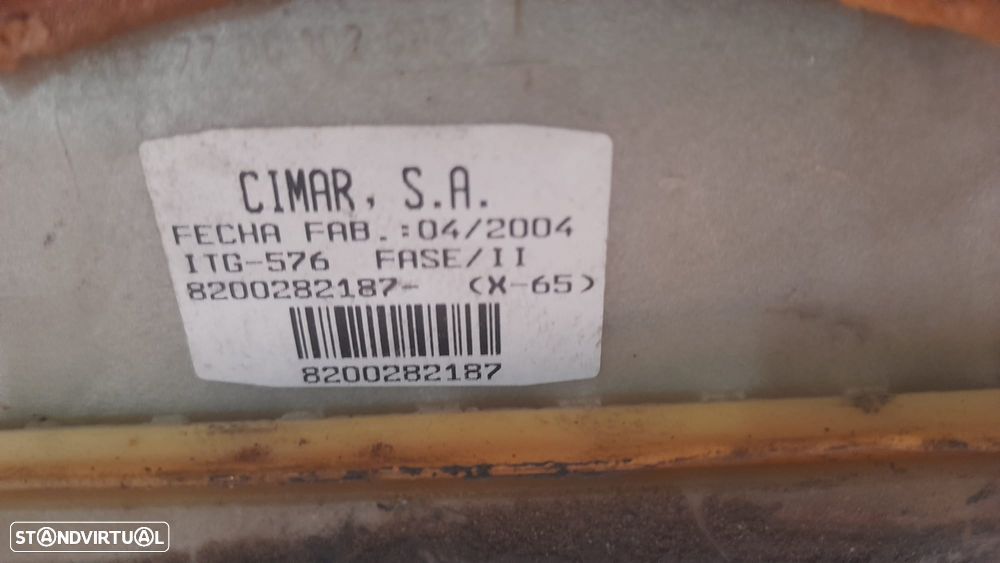 MANÍPULO MOCA SELETOR CAIXA VELOCIDADES RENAULT CLIO II 2 MK2 BB CB 8200282187 KANGOO EXPRESS FC0 FC1 KANGOO KC0 KC1 MANETE ALAVANCA MUDANÇAS - 6