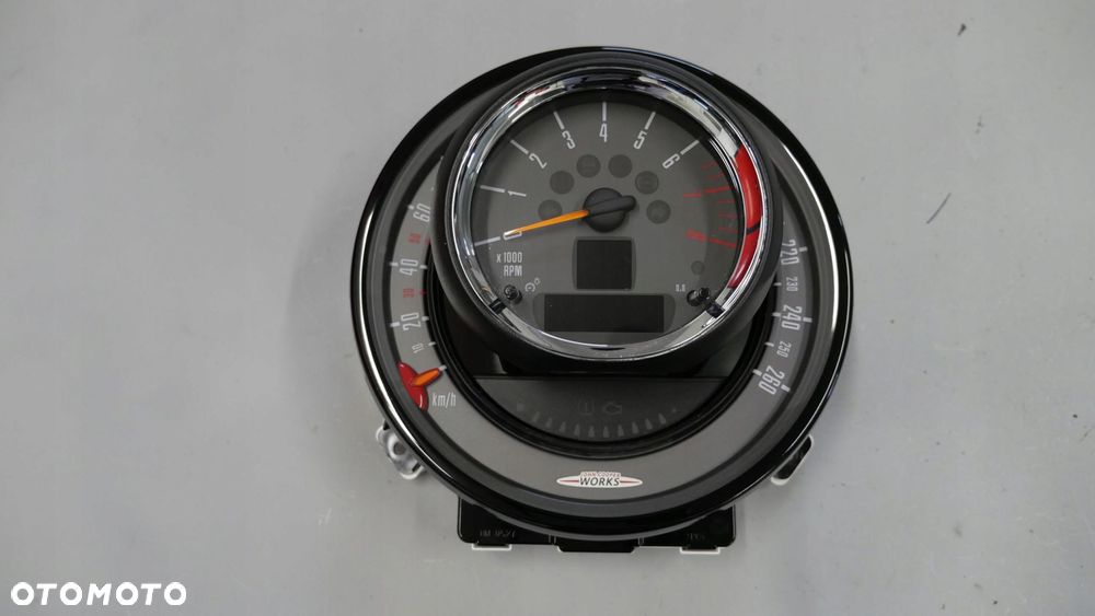 mini cooper r55 r56 r60 s jcw zegary licznik obrotomierz europa 9325803 km - 2