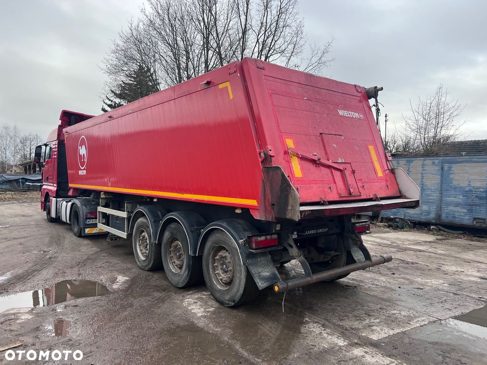 Wielton WYWROTKA 39m3 / HAMULCE TARCZOWE / PODNOSZONA OŚ / 2017 ROK !! - 3