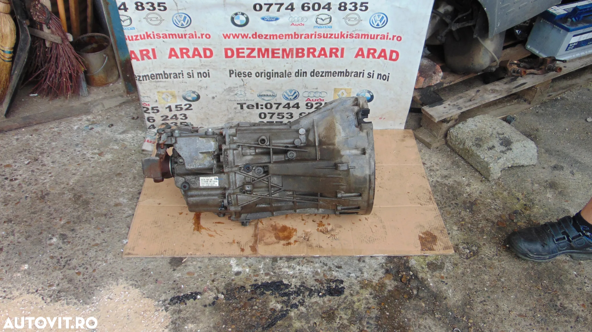 Cutie viteze Ford Transit 2.2 euro 5 tractiune spate 2011-2018 dezmembrez - 8
