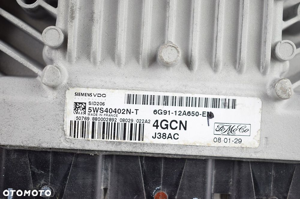komputer sterownik ford 6g91-12a650-ep - 4