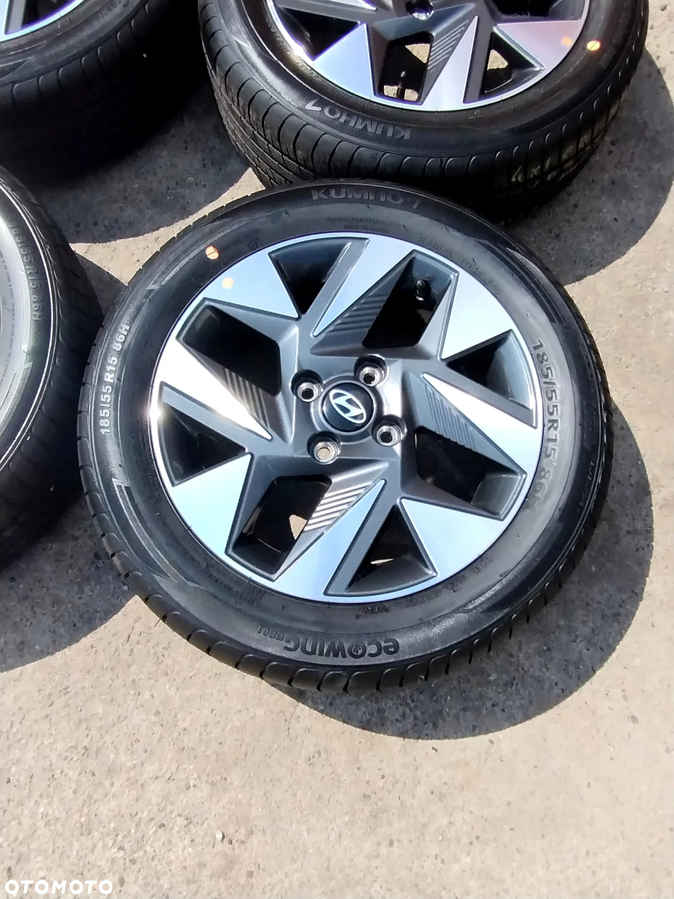 4x100 Felgi Aluminiowe Alufelgi 15 Koła Letnie Lato HYUNDAI ACCENT GETZ I10 KIA RIO PICANTO X CROSS Legnica ALU-RAD 185/55 23r. J.NOWE - 6