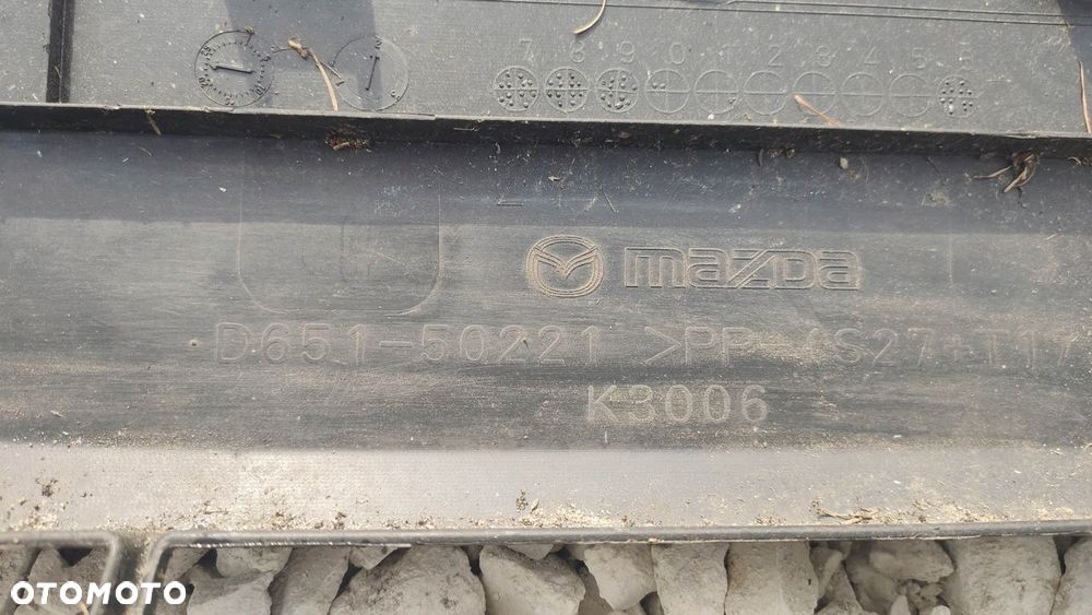 EU ZDERZAK TYŁ MAZDA 2 07-14 D651-50221 - 8