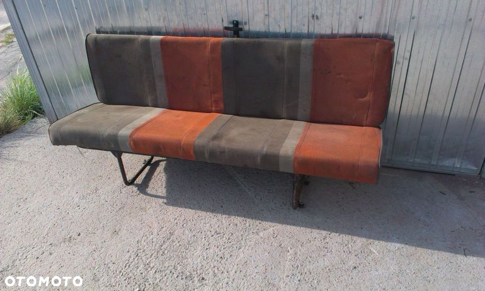 KANAPA  4-osobowa  DubelKabina  II Rzędu tylna  MAN Mercedes Scania Volvo DAF IVECO Volkswagen VW - 1