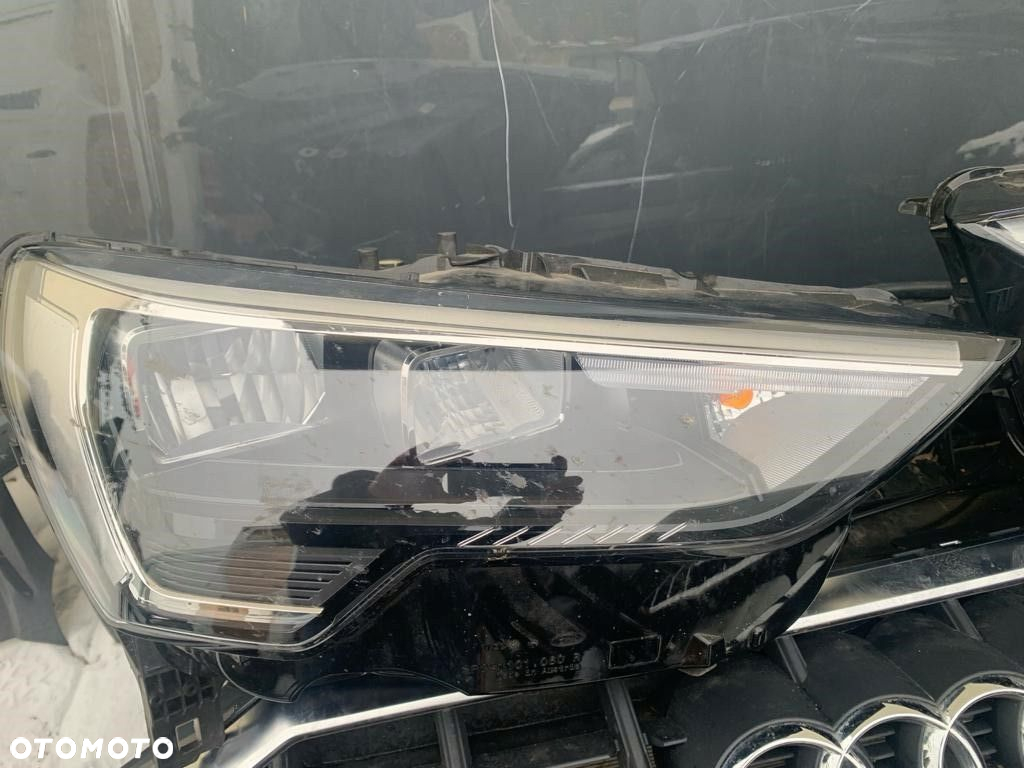 ZDERZAK MASKA LAMPA CHŁODNICE KOMPLETNY PRZÓD AUDI Q3 83A LED NOWY MODEL - 5