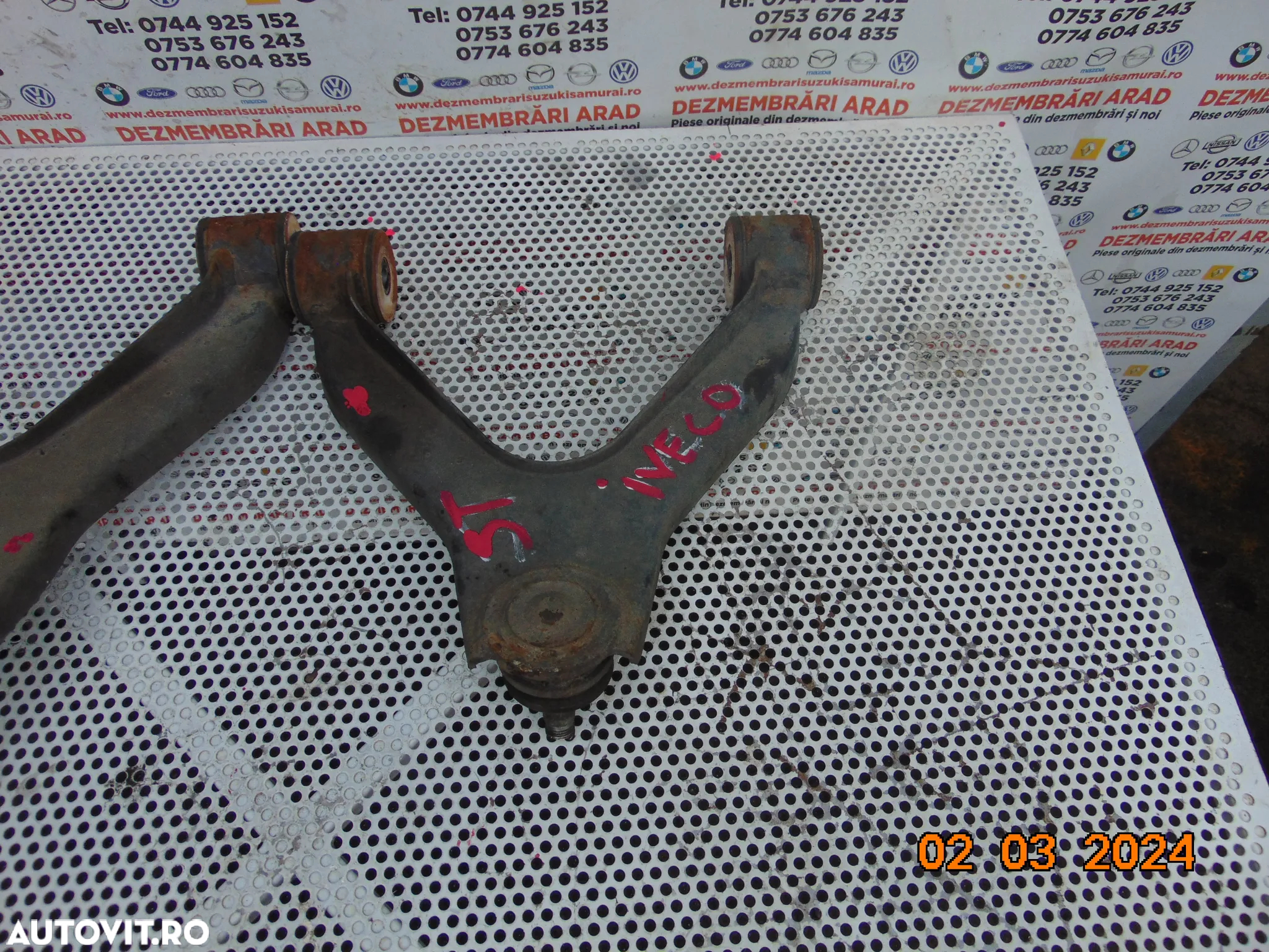 Bascula fata Iveco Daily 6 an 2015-2023 brate bascule fata stanga dreapta - 6