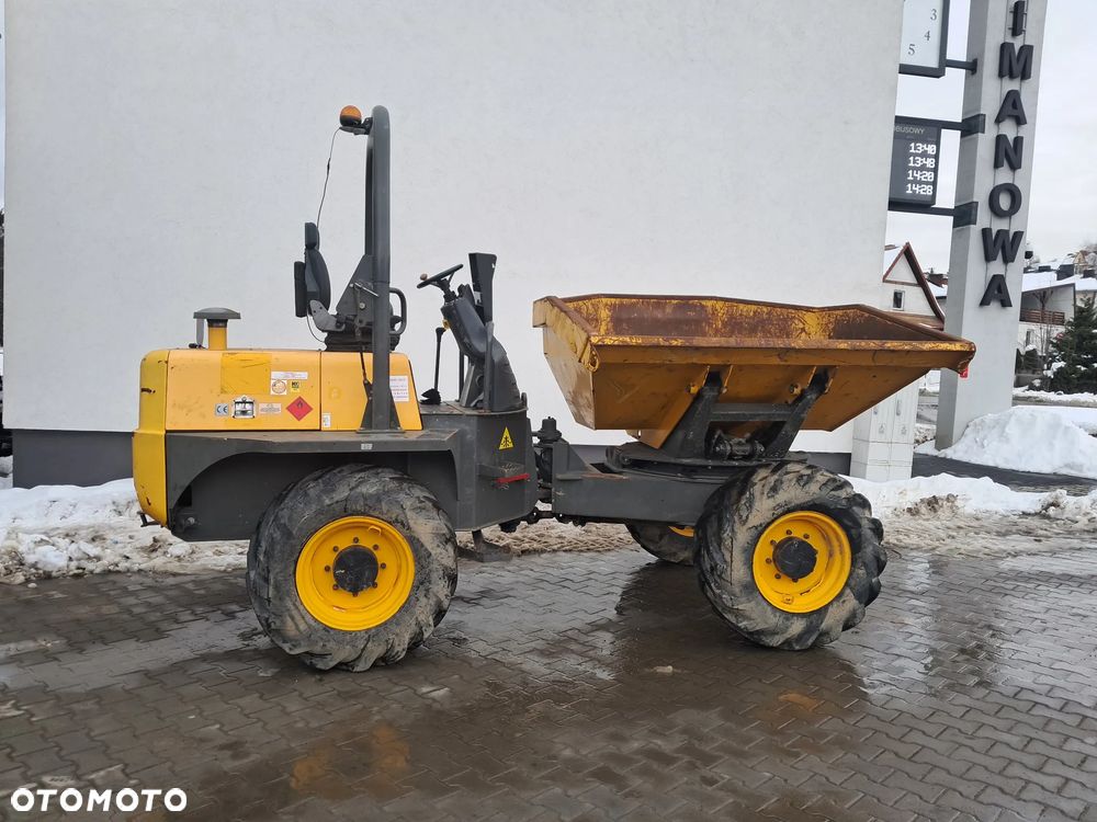 Ausa D 600 APG WOZIDŁO BUDOWLANE OBROTOWE 6 t ton ROK 2018 silnik Kubota mocne 110 KM oświetlenie drogowe opony 70% Terex Thwaites Mecalac Jcb kiper +obrót kierunkowskazy WYWROTKA DUMPER 4x4 - 12