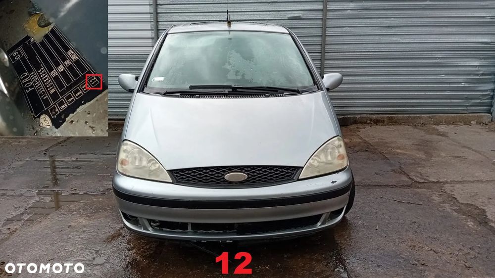 Tylko Części FORD GALAXY MK2 1.9 TDI AUY 115KM 85kW 00r–04r Lakier 12 - 1