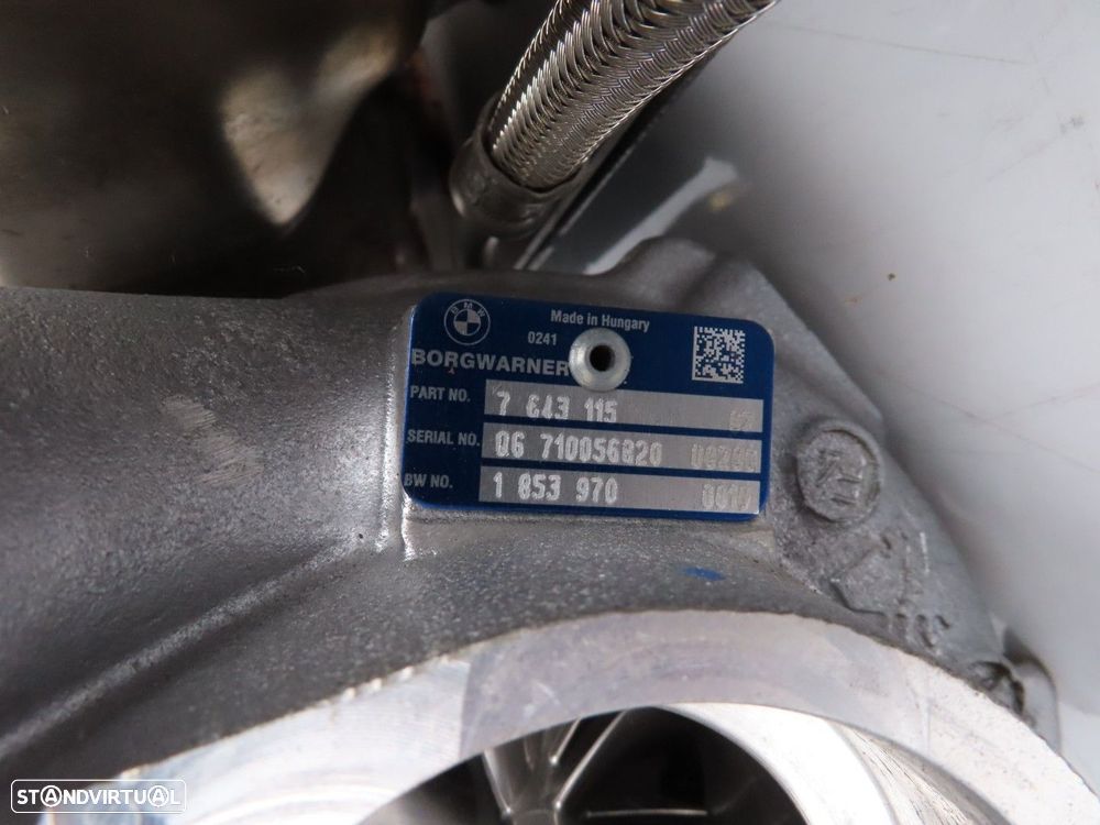 Turbo Usado / Original BMW 7 (F01, F02, F03, F04)/BMW 5 Gran Turismo (F07)/BMW 5... - 6