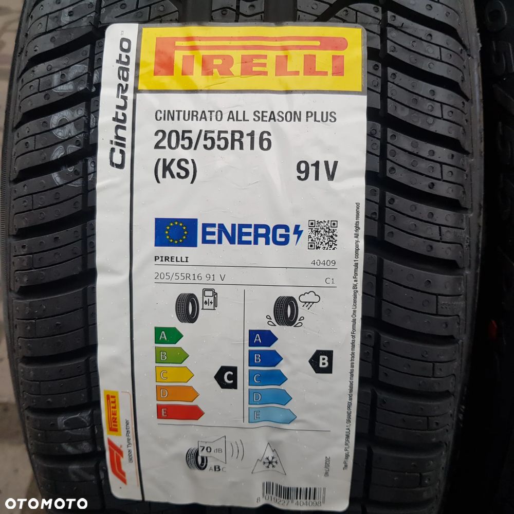 4x 205/55R16 Pirelli Cinturato All Season Plus Komplet opon całorocznych - 2