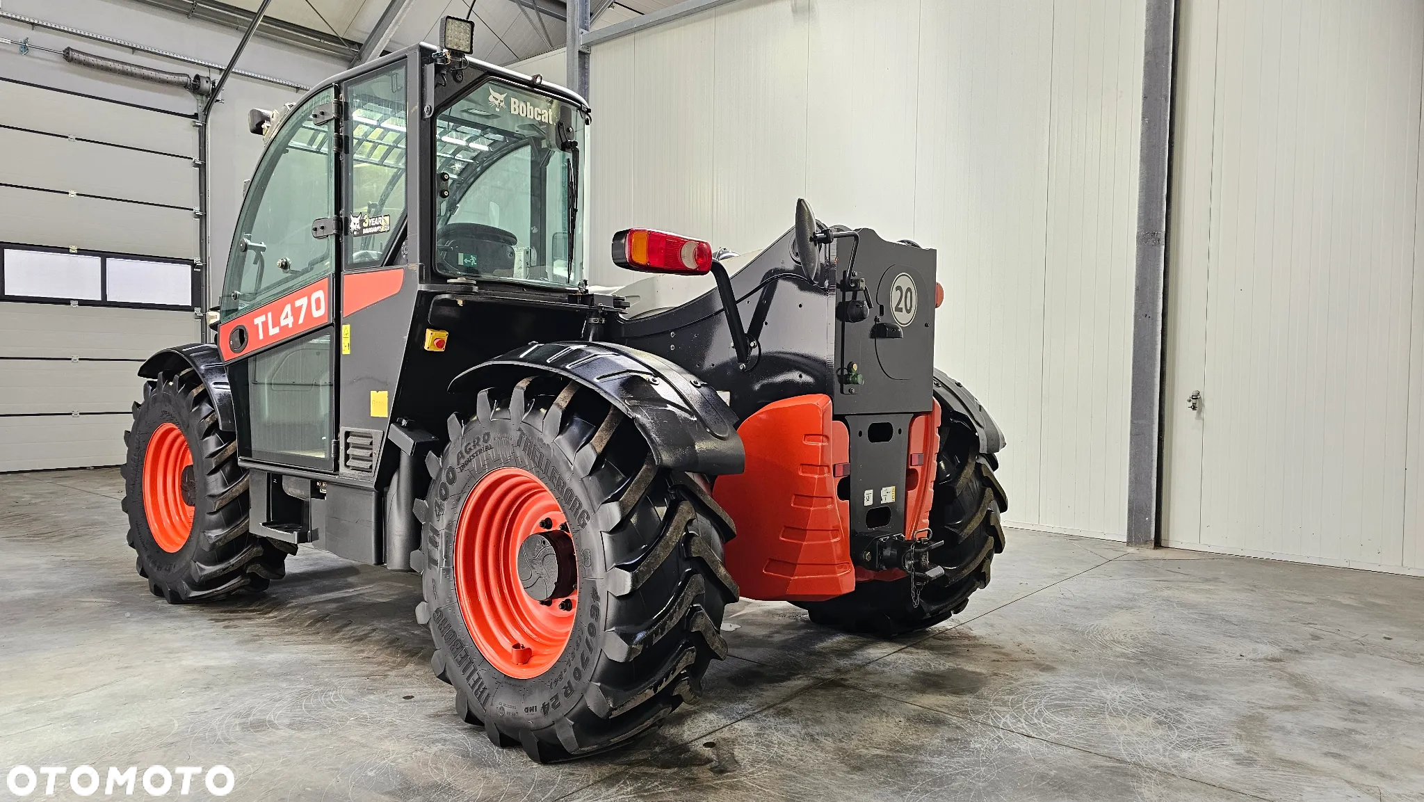 Bobcat TL 470 HF Klimatyzacja Ładowarka teleskopowa Massey Ferguson Jcb Manitou - 11