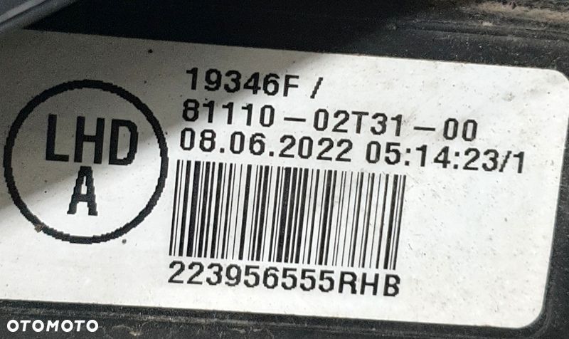 Toyota Corolla E21 Reflektor Prawy 81110-02T31-00 - 6