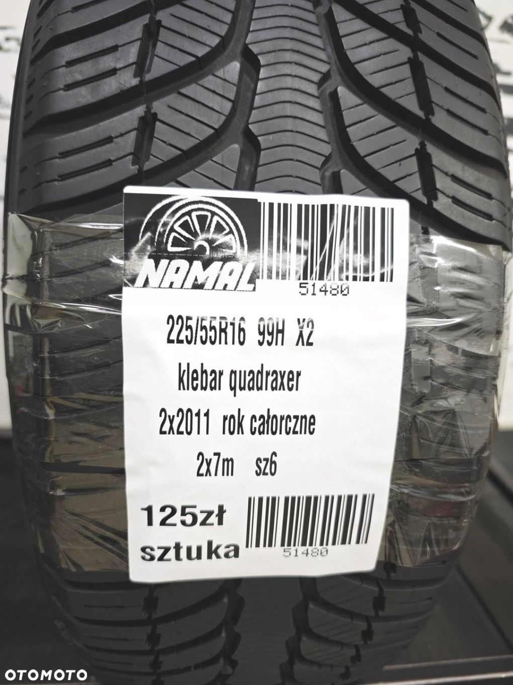 225/55r16 kleber opony całoroczne 7mm 51480 - 8