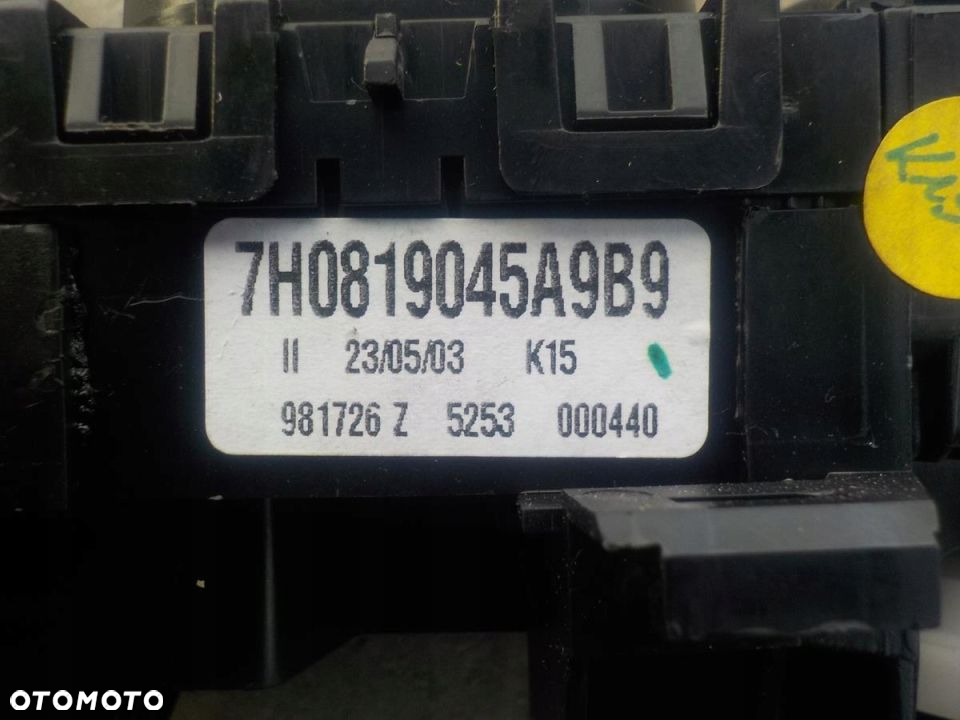 VW T5 PANEL OGRZEWANIA NAWIEWU 7H0819045A9B9 - 2