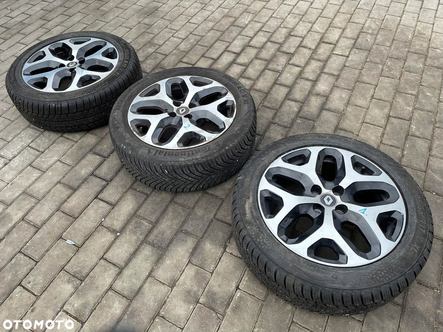 RENAULT KOŁA FELGI ALUFELGI R17 4x100 - 1