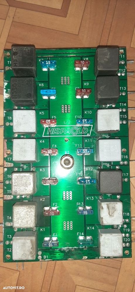 Hispacold tablou circuite reglare clima autobuz/autocar Scania Irizar - 1