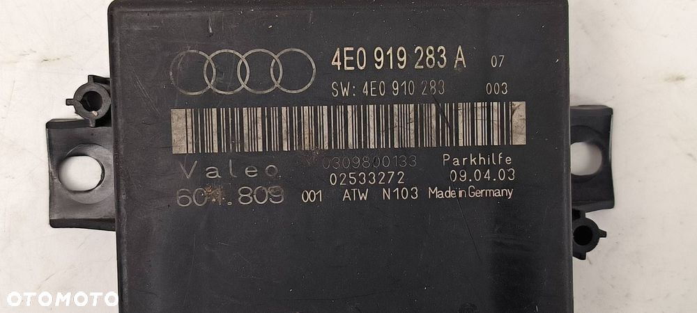KOMPUTER AUDI A8 D3 4E0919283C - 2