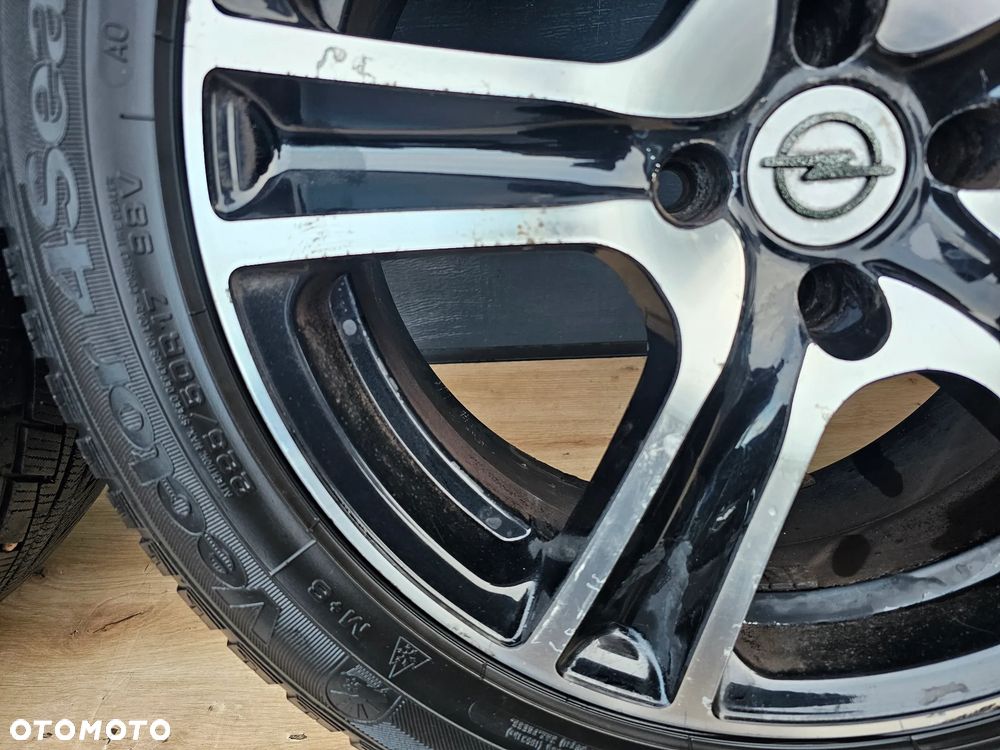 KOŁA FELGI ALUMINIOWE OPONY OPEL ASTRA H, CORSA D, CORSA E, 17" 4x100 ET35 7,5JX17H2 - 10