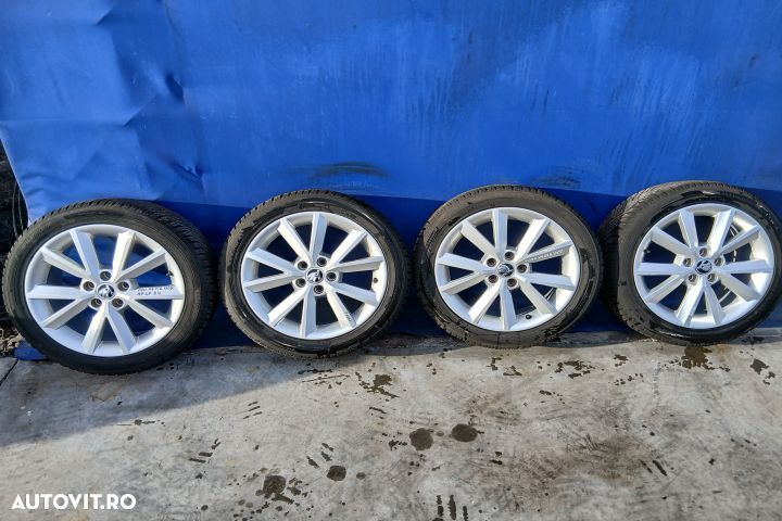 Jante aliaj cu anvelope 16 - set 7JX16H2 215/45 R16 5JA601025 7JX16H2 - 2