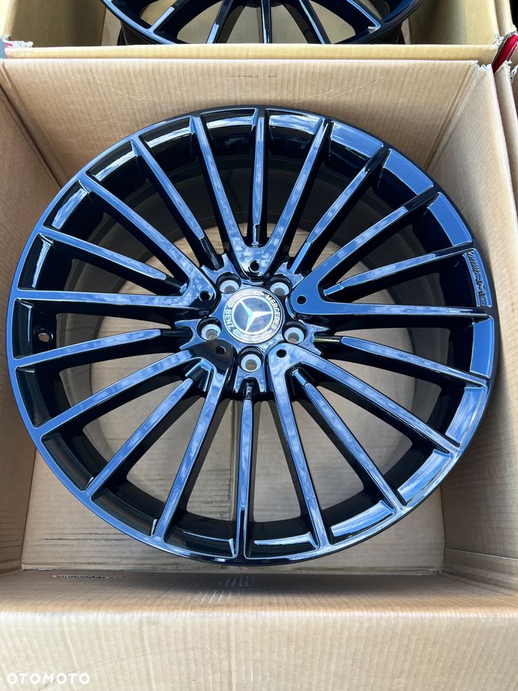 Oryginalne Black Piano W223 S klasa Przód/Tył 21"  AMG - 3