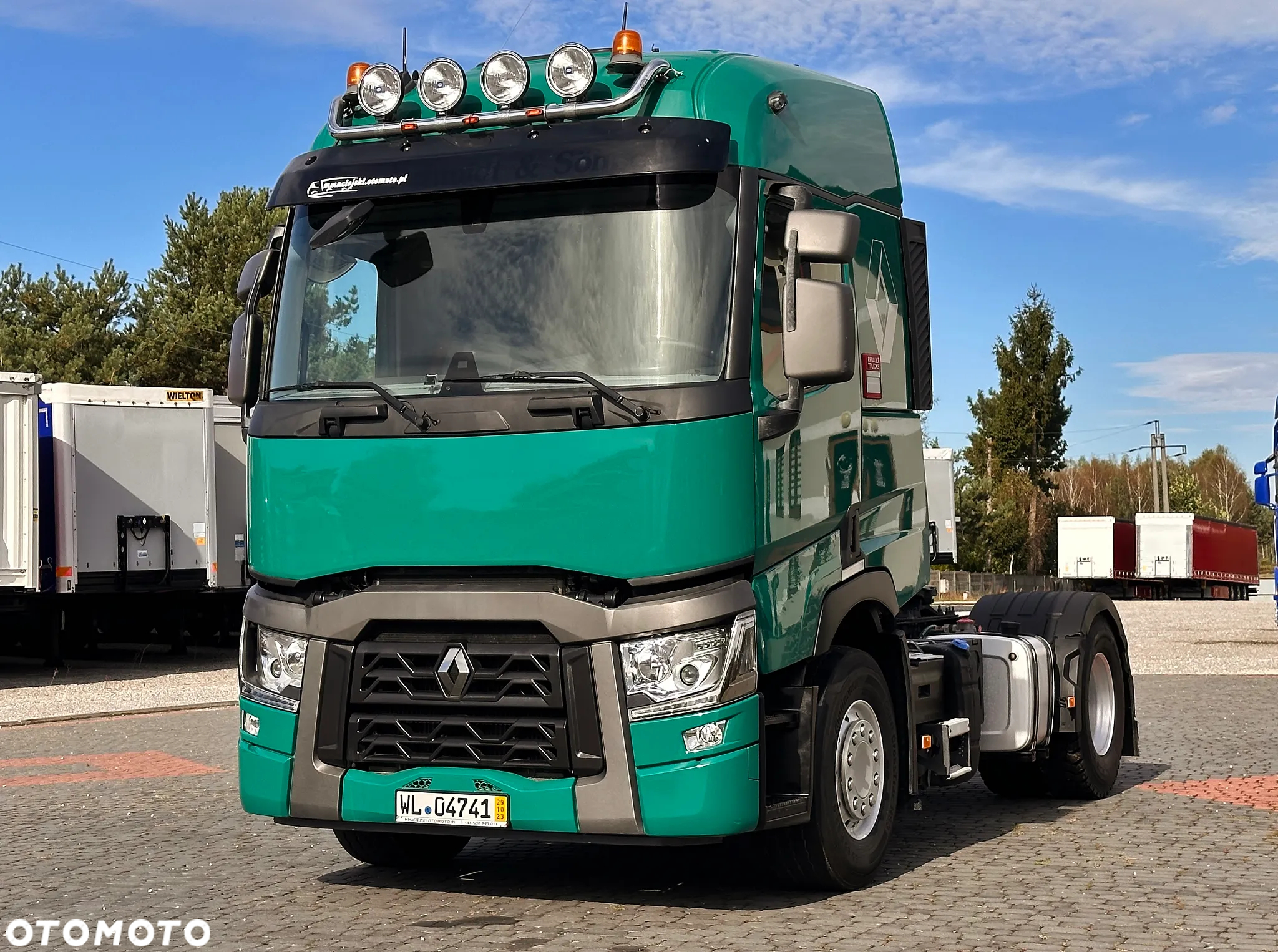 Renault T 440 / Silnik 13L / Hydraulika / Halogeny / - 11