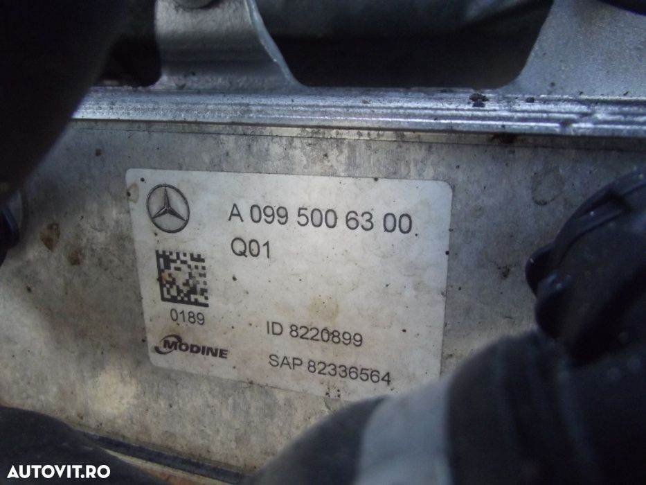 Termoflot Mercedes W213 W205 2.0cdi 2.2 cdi racitor ulei Mercedes 654 - 1