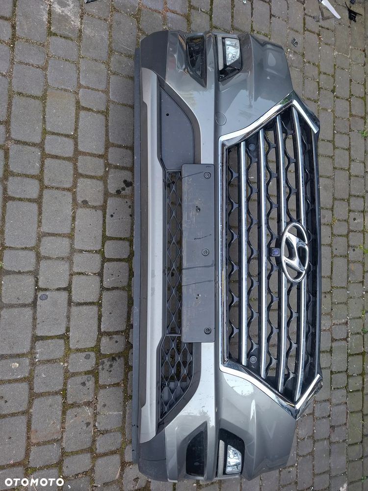 HYUNDAI TUCSON III 3 LIFT 18- ZDERZAK PRZÓD PRZEDNI Kompletny czarny biały siwy szary pae pyw x5r - 15